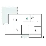 Holiday home Awesome In With Sauna *